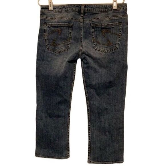 SILVER JEANS ALEX SIZE 29 CAPRI JEANS - Picture 1 of 7